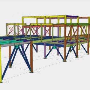 Entrepisos y estructura de oficinas